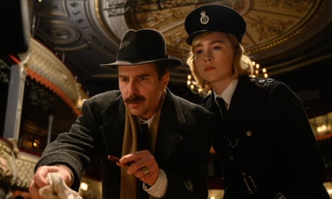 Sam Rockwell and Saoirse Ronan hunt for a murderer in See How They Run.