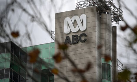Signage at the ABC building in Sydney, June 24, 2020. 
