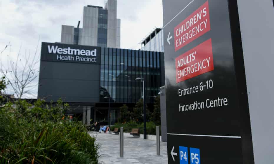 Westmead hospital went into emergency response mode on Tuesday night amid reports of ambulances waiting 12 hours to admit Covid-positive patients through emergency.