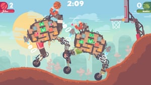 Screengrab from Regular Human Basketball