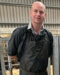 Gerallt Lloyd on his farm