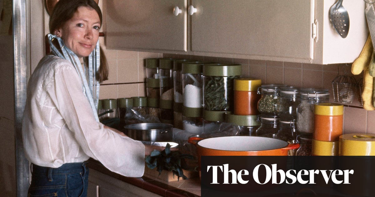 Frozen In Time Joan Didion In Her California Kitchen