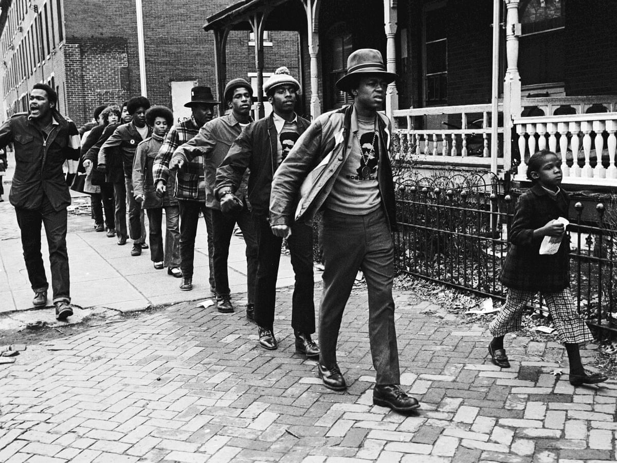Stereotypes of the Black Panthers are far from the truth': marching in  Philadelphia, 1971, Photography