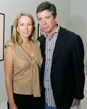 Jay Mclnerney with his fourth wife, Anne Hearst, the guardian