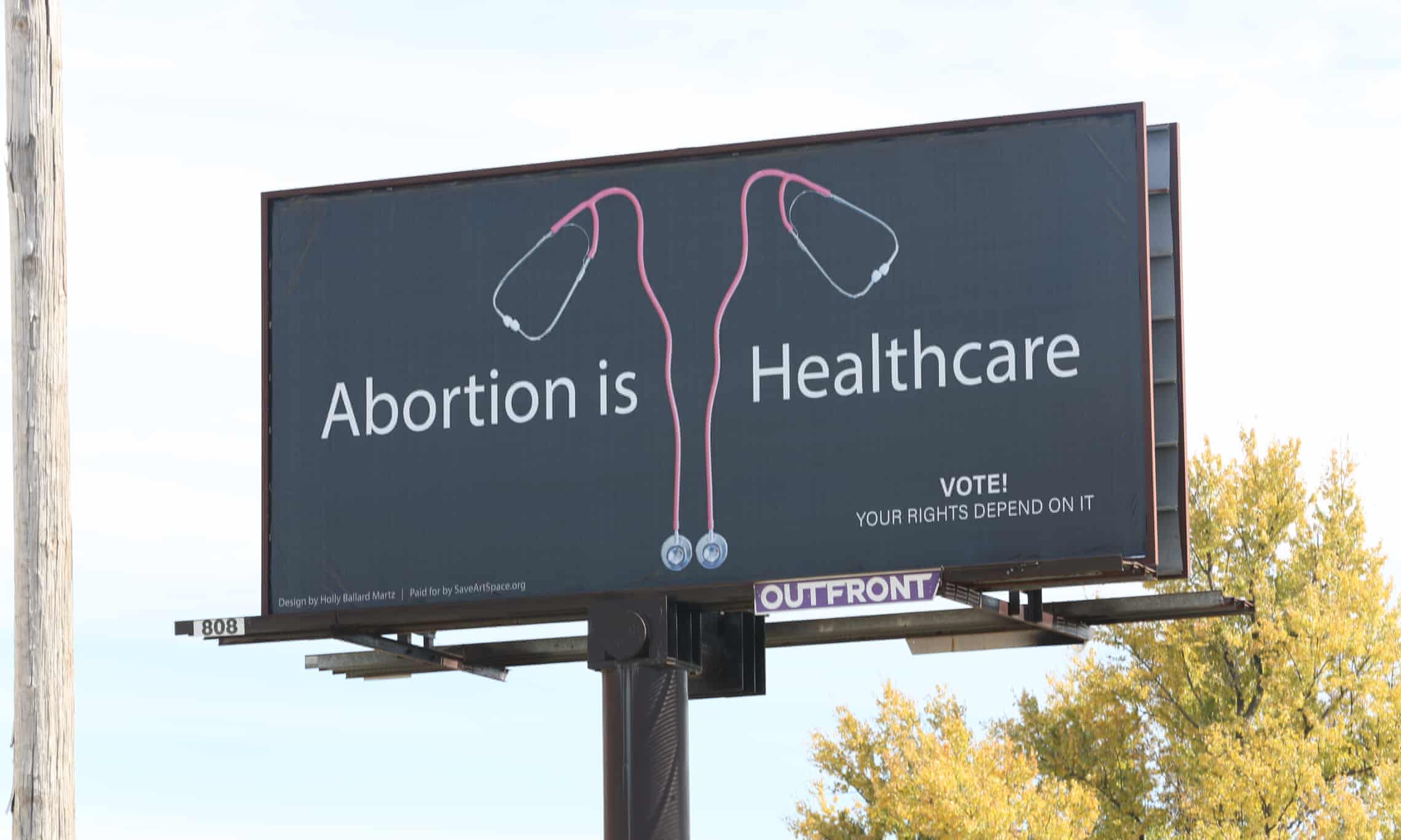 ‘This is a state of emergency’: the US billboards using art to urge abortion access (theguardian.com)