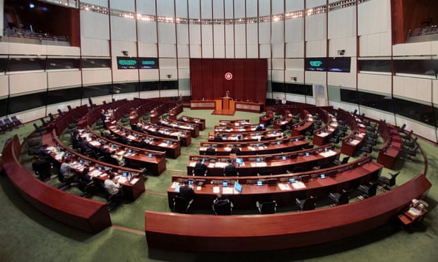 Four Hong Kong legislators were expelled from their positions last week after China imposed new rules in the city. 