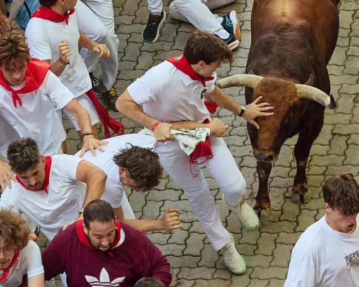 British man injured during running of the bulls festival in Pamplona