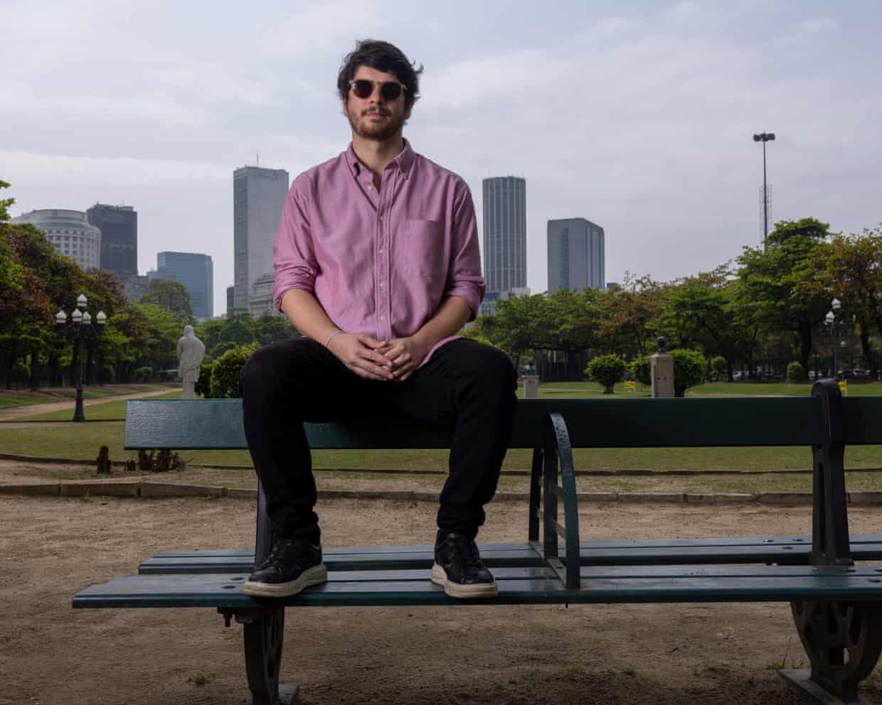 Chico Rubens Paiva who is running for a seat in Brazil’s congress in the 2026 elections