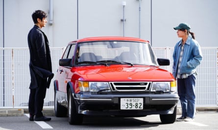 Hidetoshi Nishijima and Tôko Miura in the 2021 film adaptation of Drive My Car.