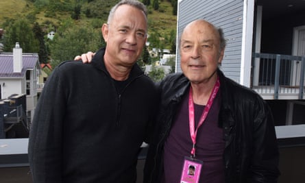 Luddy with Tom Hanks in Telluride, 2016.