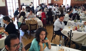 Diners at Don Toribio