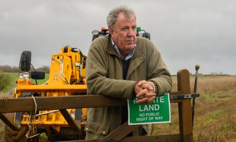 ‘If I died now, I’d be furious – I’m not nearly finished’ … Clarkson on his farm.
