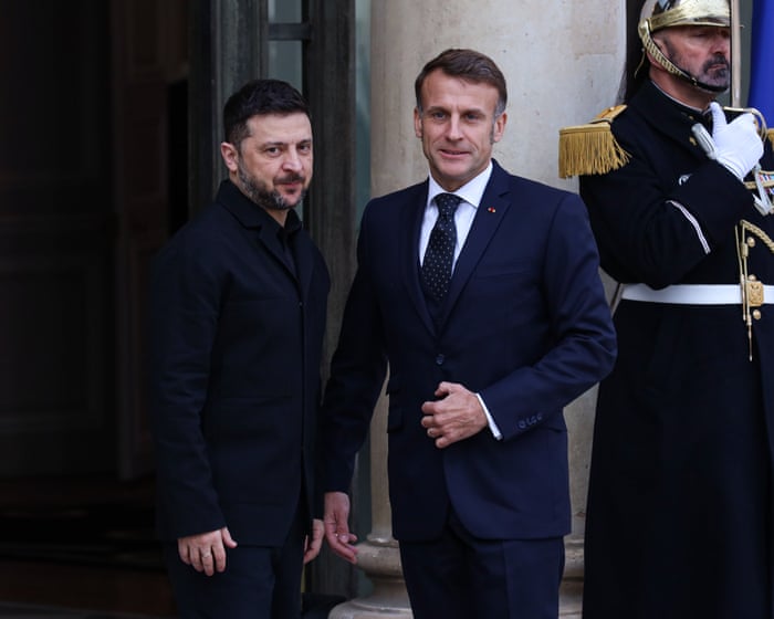 Ukraine war live: Macron denies warning Ukraine about potential US betrayal