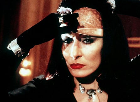 Revealing herself to be the Grand High Witch, in The Witches