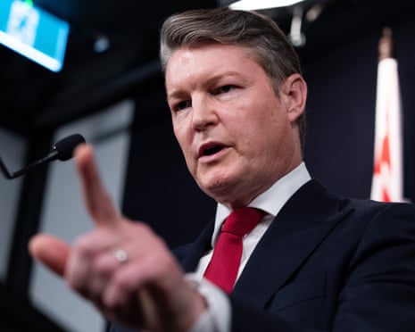 Victorian premier Ben Carroll.