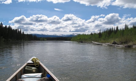 Adam Weymouth followed the Yukon river salmon run in his kayak.