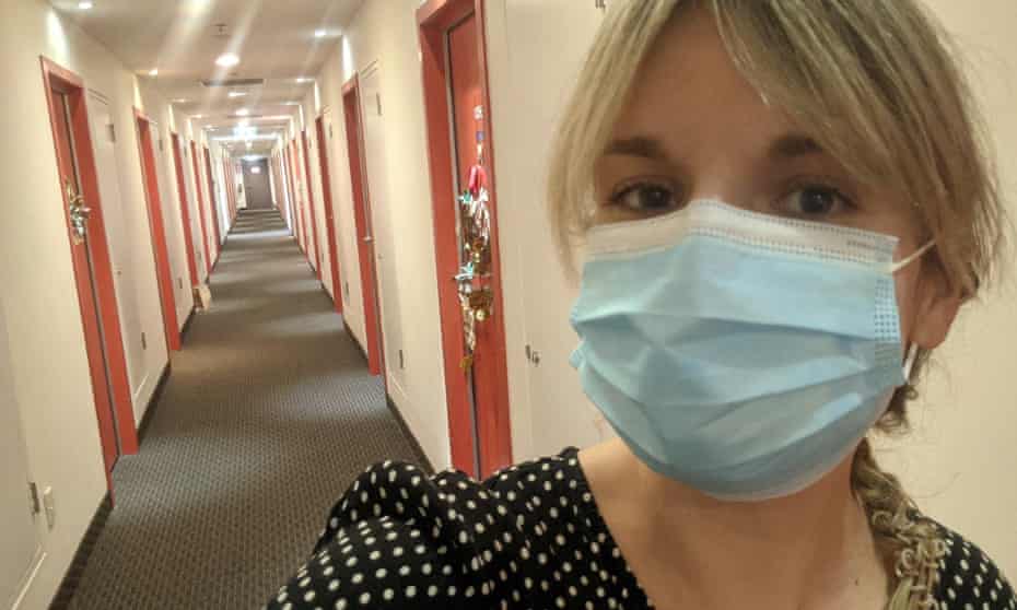Elle Hunt explores her Novotel coronavirus quarantine conditions on Christmas Day in Auckland, New Zealand.