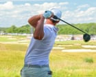 US Open golf 2026: final round updates as leader Wyndham Clark pegged back – live