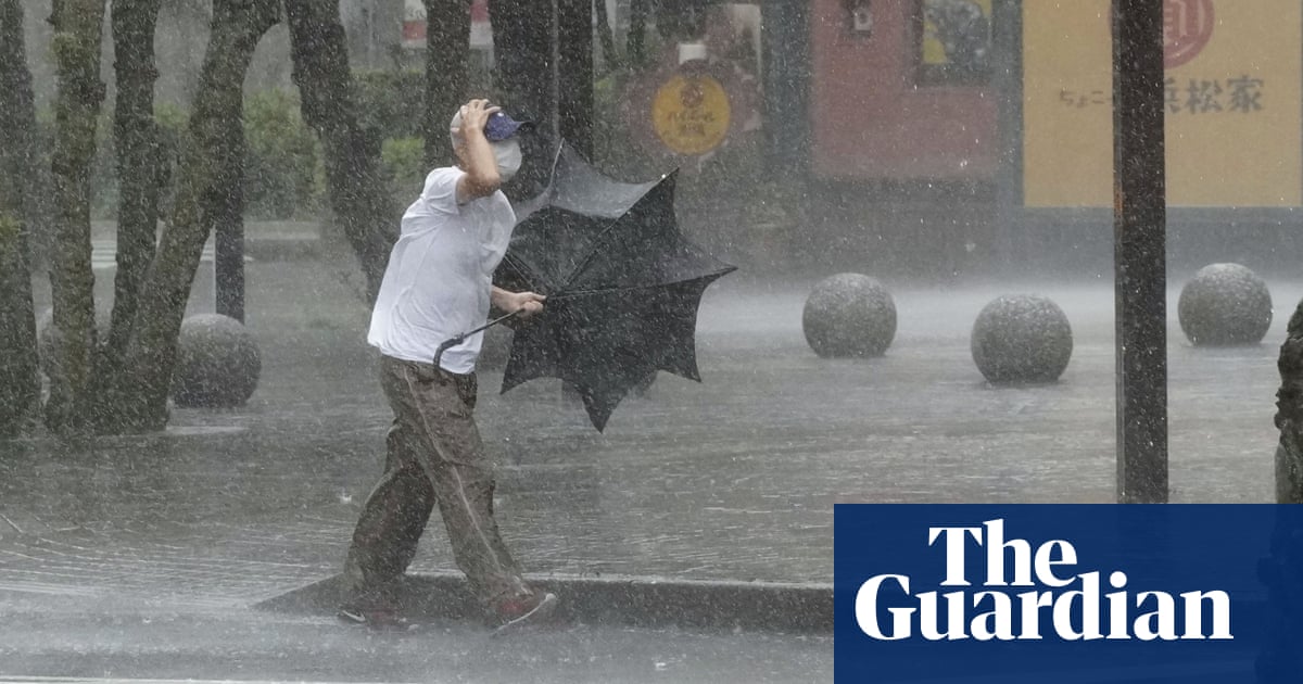 Tropical storm Meari unleashes heavy rains on Japan
