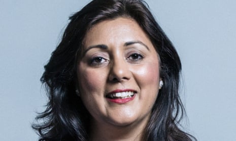 Nusrat Ghani said she was told when she lost her ministerial job that her ‘Muslimness’ had been raised as a problem.