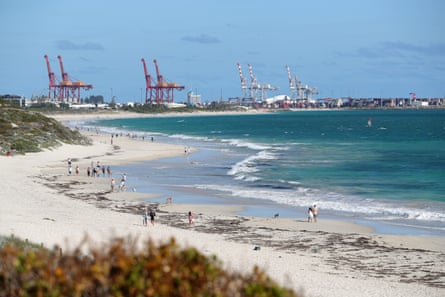 The Mott Close home is located in a cul-de-sac in one of Perth’s most affluent suburbs. Several surrounding streets were closed as police investigated the suspected murder-suicide.