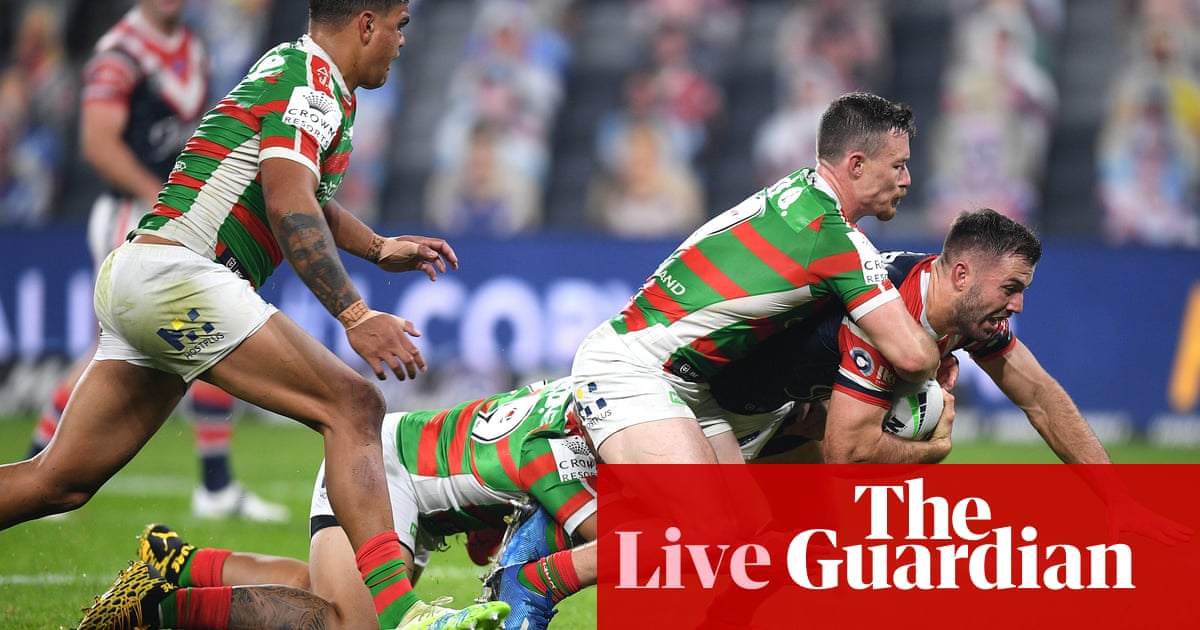 NRL: Sydney Roosters 28-12 South Sydney Rabbitohs – as it happened