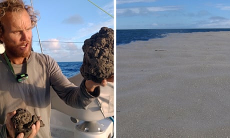 The Pacific pumice raft
