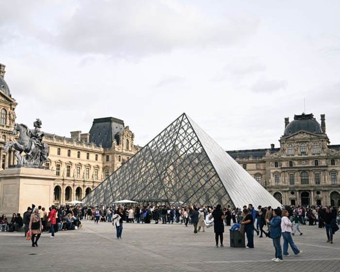 ‘Just extraordinary’: Louvre broken window now on tourist trail as museum reopens after jewel heist
