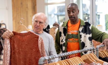 Larry and Leon (JB Smoove) shop around.