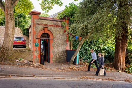 The exterior of the theatre in Malvern