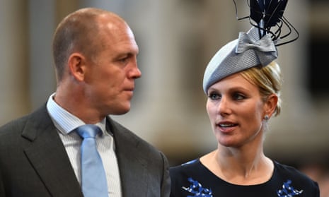 Mike and Zara Tindall in June