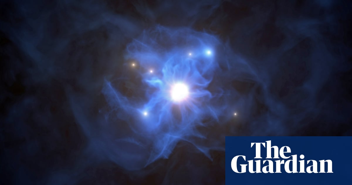 Astronomers detect light behind black hole for first time