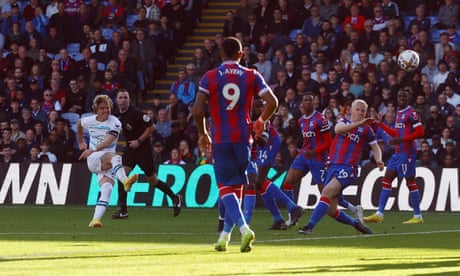 Conor Gallagher’s last-minute strike gives Chelsea win at Crystal Palace