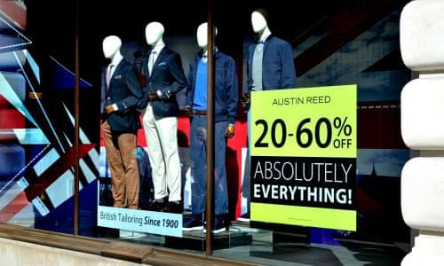 Austin Reed To Cut 1 000 Jobs After Administrators Fail To Find Buyer Job Losses The Guardian