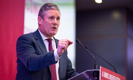 Keir Starmer speaks at the London Labour conference on Saturday.