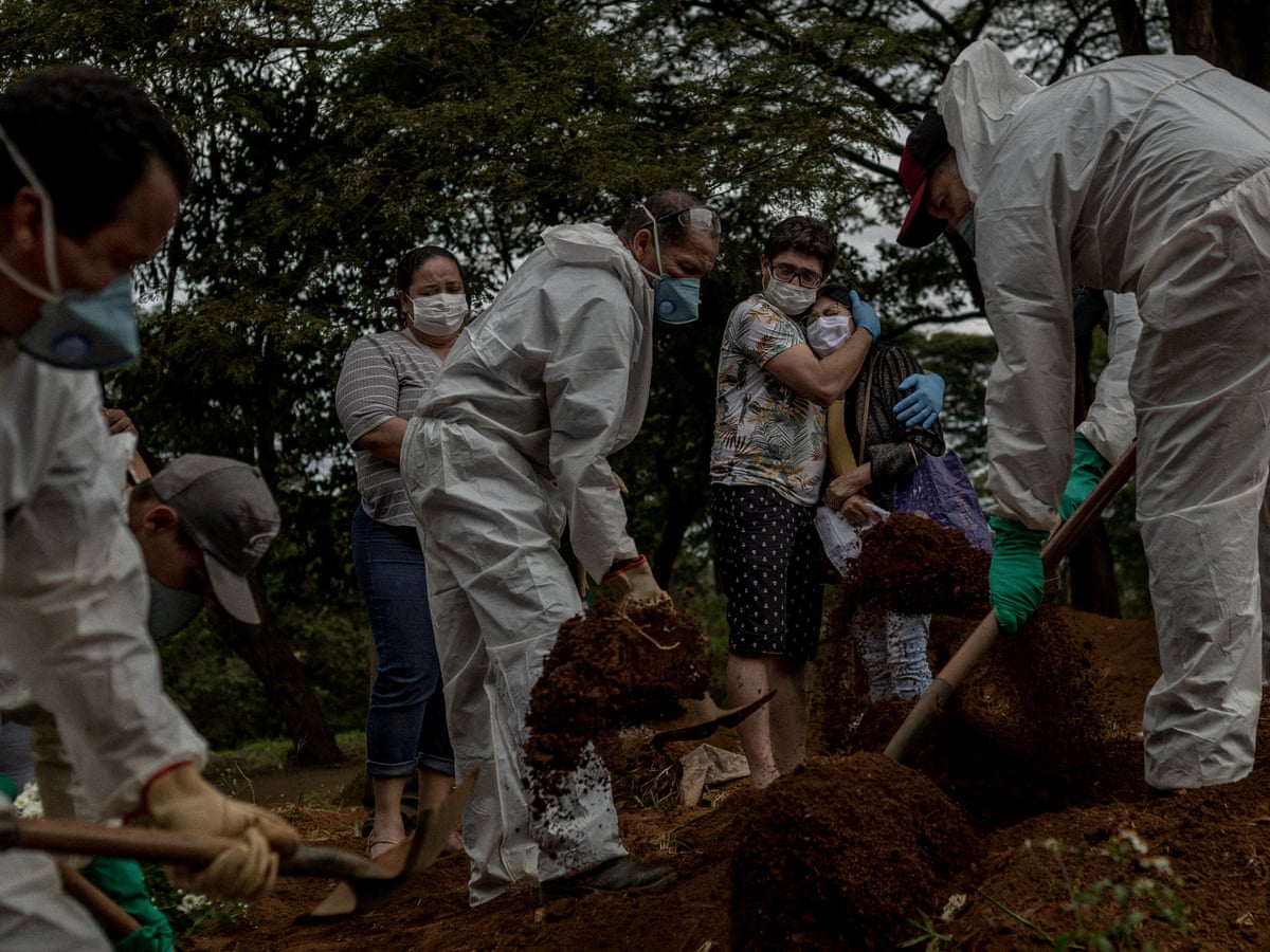 We suffer in silence': coronavirus takes heavy toll on Brazil's army of gravediggers | Global development | The Guardian We suffer in silence': coronavirus takes heavy toll on Brazil's army of gravediggers | Global development | The Guardian