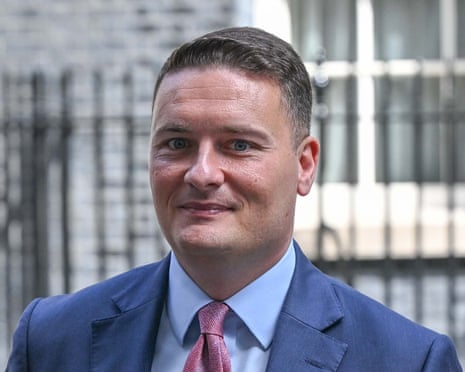 Wes Streeting in Downing Street