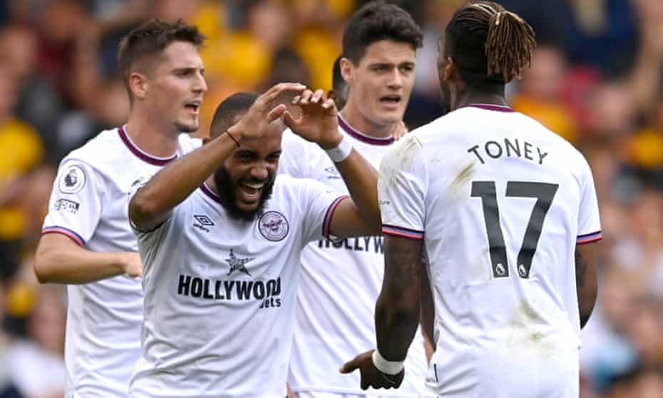toney and mbeumo on target as 10 man brentford get better of wolves premier league the guardian toney and mbeumo on target as 10 man brentford get better of wolves premier league the guardian