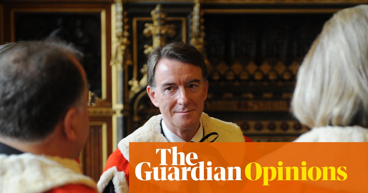 Peter Mandelson is fleeing the House of Lords: now let’s throw out all the other rogues and idlers | Jenny Jones