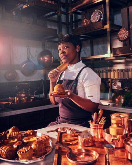 Chef Nokx Majozi, The Pie Room at Holborn Dining Room, Rosewood London Hotel