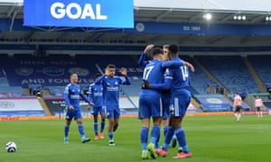 Leicester City 5 0 Sheffield United Premier League As It Happened Football The Guardian