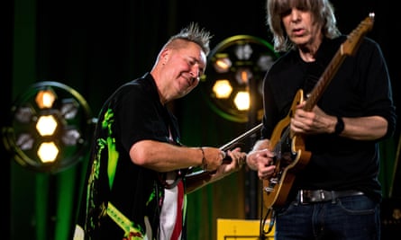 Mindblowing … Kennedy and Mike Stern play Hendrix at a jazz festival in Poland.