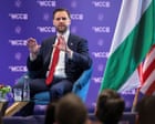 JD Vance continues Hungary visit after accusing EU of election interference – Europe live