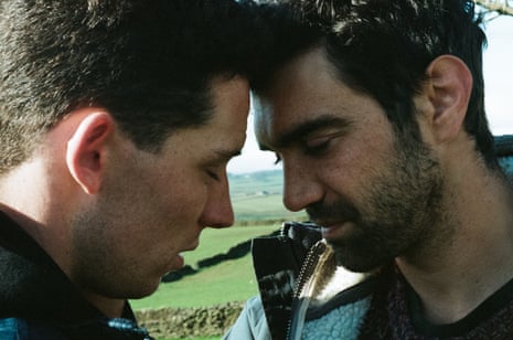 Josh O’Connor and Alec Secareanu in God’s Own Country.