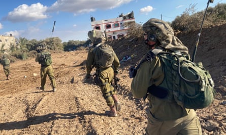 IDF troops in Gaza