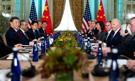 President Joe Biden Meets with China’s leader Xi Jinping