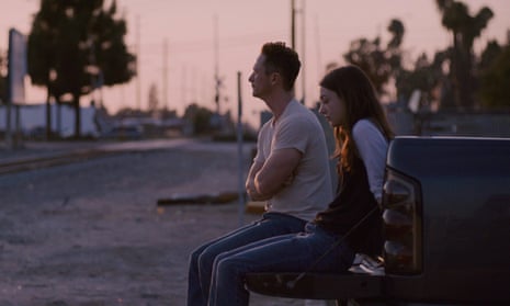 Jonathan Tucker and Lily McInerny in Palm Trees and Power Lines.