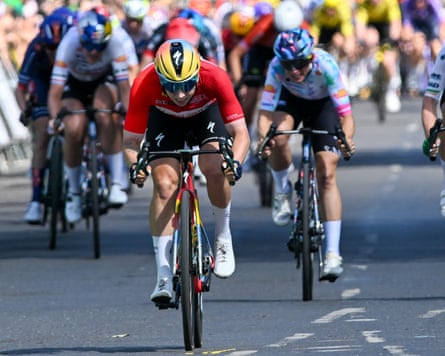 Lorena Wiebes powers to a fourth stage win and second place overall in the Tour of Britain