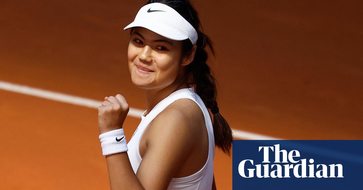 Emma Raducanu returns to action with Madrid Open win over Suzan Lamens