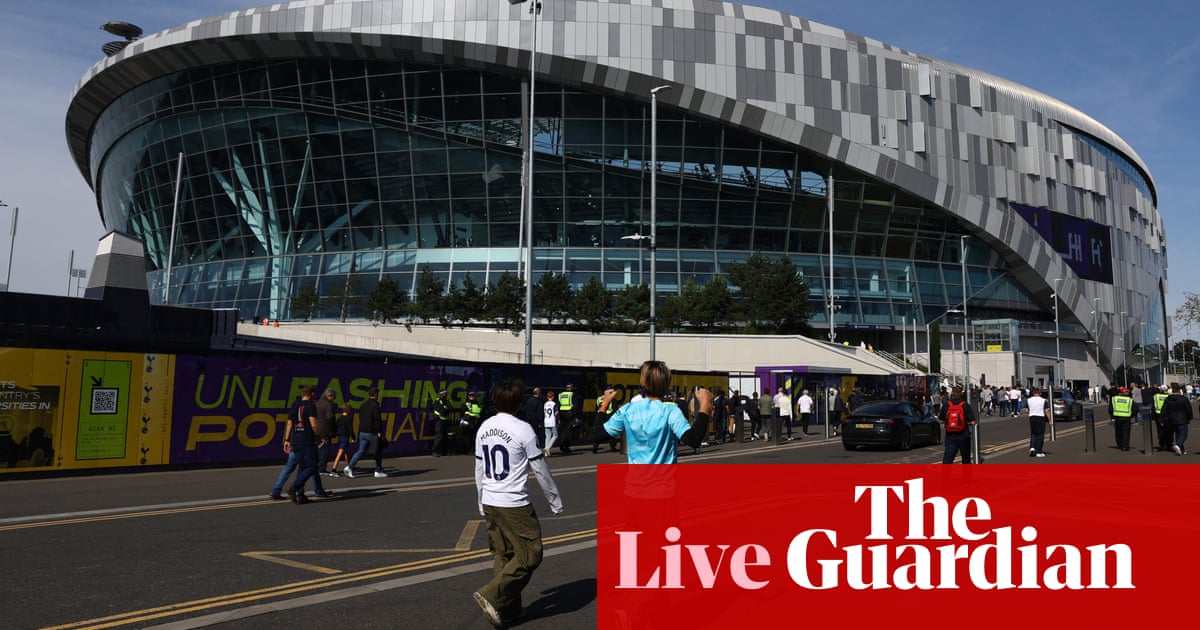 Tottenham v Arsenal: north London derby, Premier League – live Tottenham v Arsenal: north London derby, Premier League – live